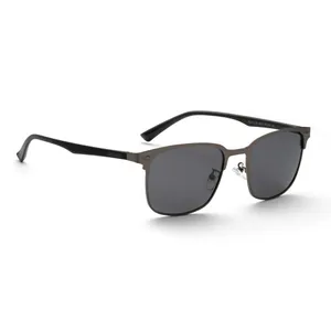 Royal Son Sport Wrap-Around Black Polarized Cooling Sunglasses for