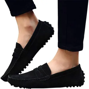 Foggy black loafers sale