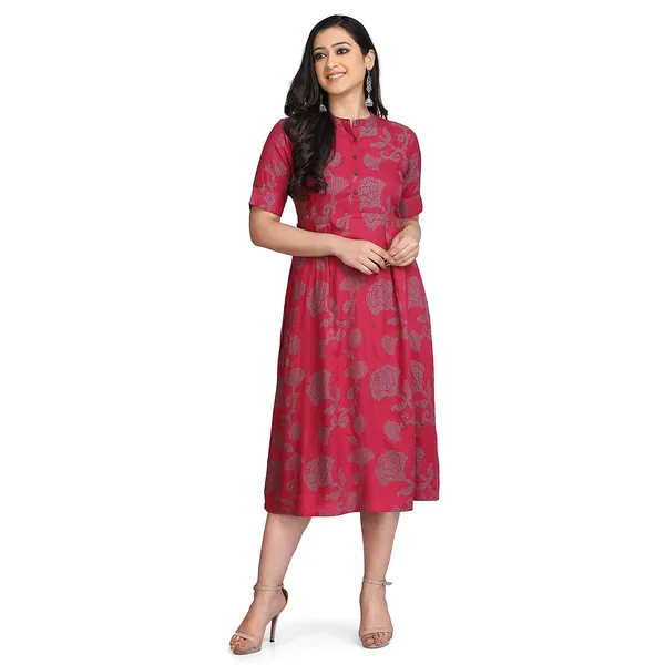 Maroon_Stylish_Dress_For_Women_Western_A-Line_Maxi_Long_Gown__Cotton_Dresses_For_Ladies_1_Piece_Dress