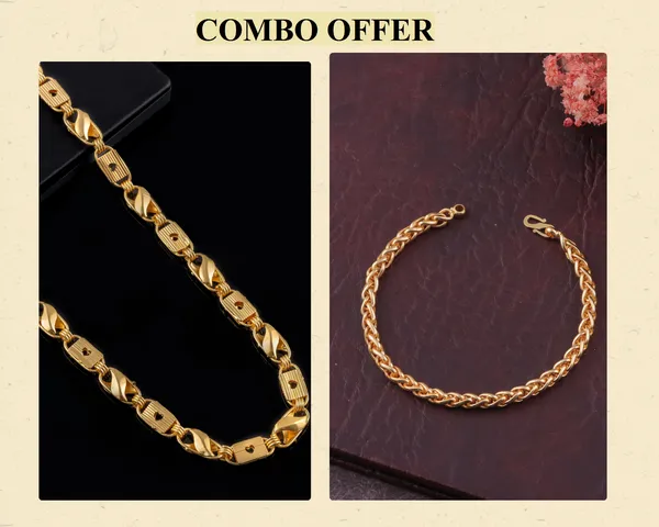 BEAUTIFUL_BRASS_GOLD_CHAIN_AND_GOLD_BRACELET_COMBO_FOR_MENS(PACK_OF_2)