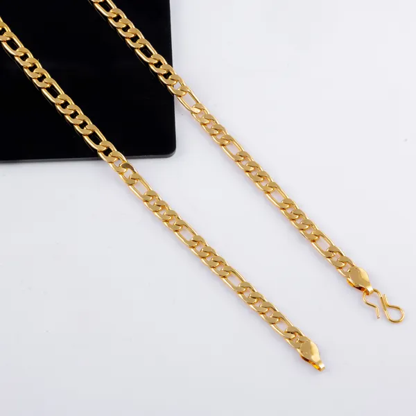 BEAUTIFUL_BRASS_GOLD_CHAIN_AND_GOLD_BRACELET_COMBO_FOR_MENS(PACK_OF_2)