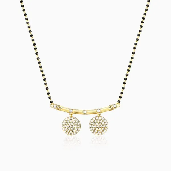 Silver_Gold-Plated_Double_Kali_Mangalsutra