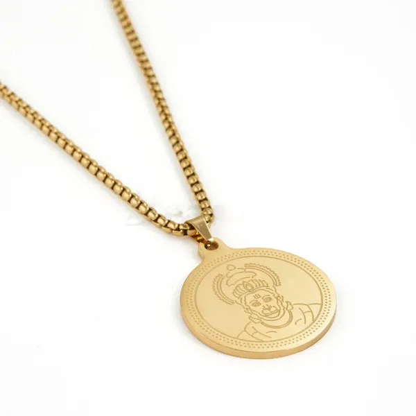 GUJJU_JEWELLERS_GOLD_PLATED_HANUMAN_JI_PENDANT_WITH_CHAIN
