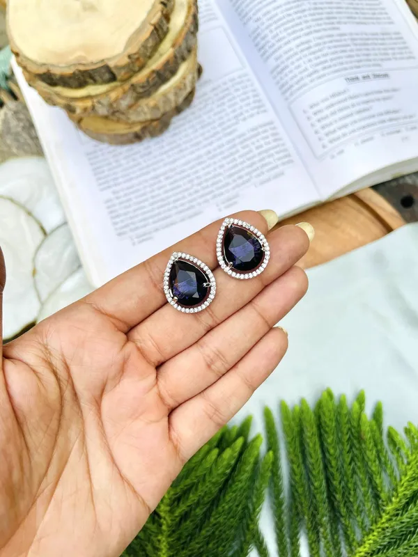 Silver_Plated_Alloy_Stud_Earrings_for_Women/Girls