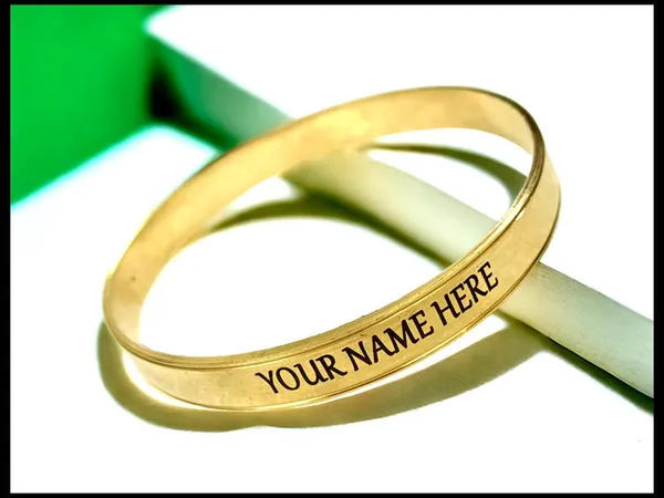 Rudra Rage Rudra Rage Full Brass Punjabi Kada For Men Mm Flat