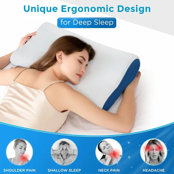 Homerz_Premium_Orthopedic_Cool_Gel_infused_Memory_Foam_Contour_Pillow_for_Neck_and_Shoulder_Pain,_Dual_Height,_Pack_of_2