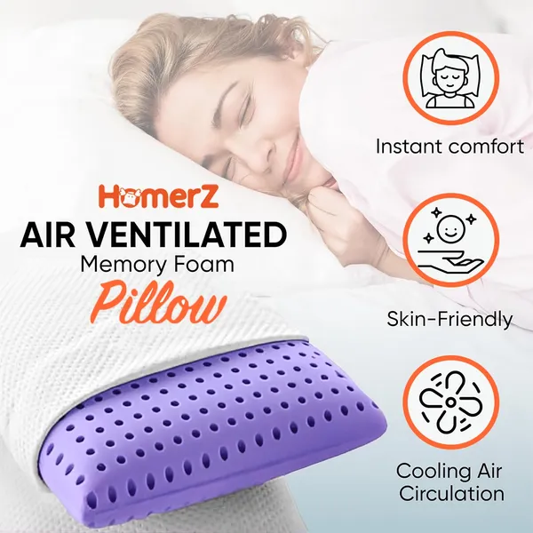 Premium_Lavender_Infused_Microchannel_ventilated_Memory_Foam_Cooling_Pillow_with_Neck,_Shoulder_and_Back_Support
