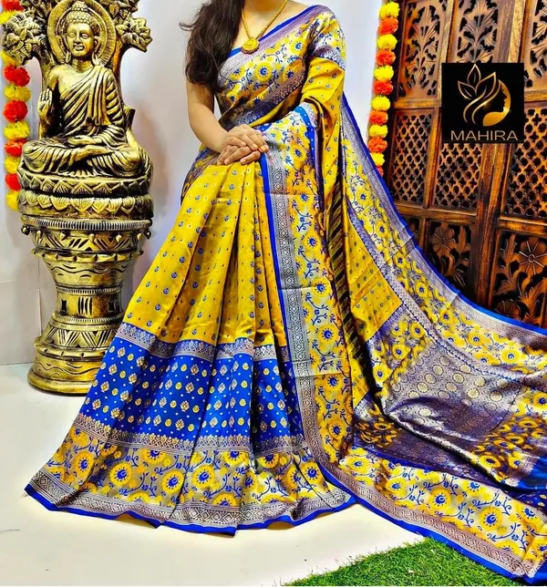 Banarasi Silk Sarees Online shopping | Shop Banaras Pattu Sarees - House of  Aya… | New saree blouse designs, Fashion blouse design, Fashionable saree  blouse designs