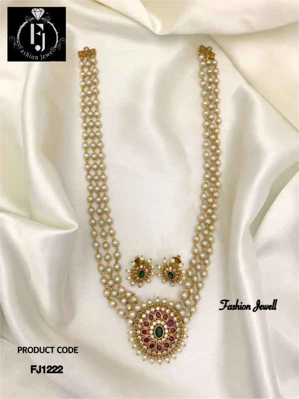 RUVI_ANTIQUE_LONG_HARAM_SET