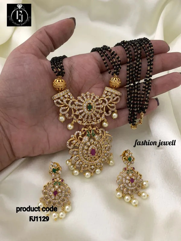 Safa_Nakshatra_CZ_Mangalsutra_Necklace_Set
