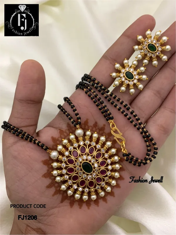 FALAK_AD_MATTE_MANGALSUTRA_SET