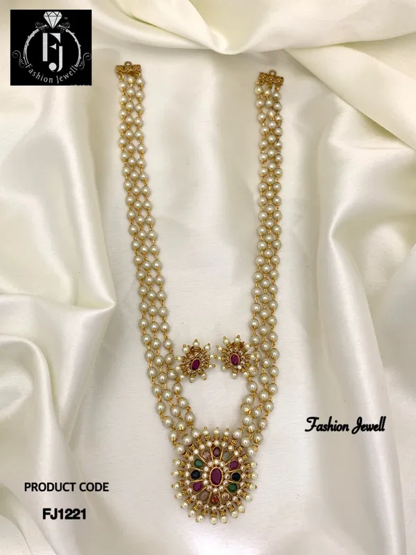 YUVI_ANTIQUE_LONG_HARAM_SET