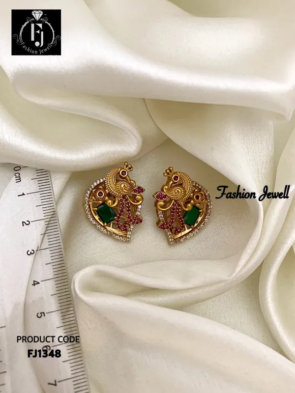 PINAL_ANTIQUE_PEACOCK_EARSTUD