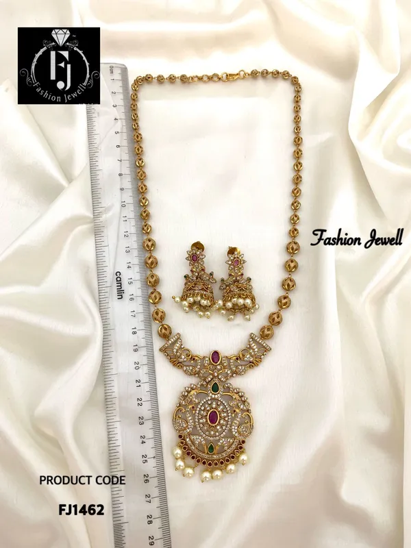 Krisha_Peacock_Antique_Mala_Set