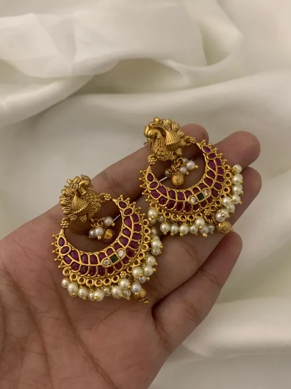 Fashion Jewell Liza Pearl Hanging Earrings Price in India Buy Fashion Jewell Liza Pearl Hanging Earrings online at undefined