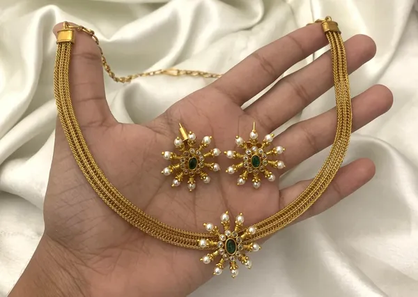 Trendy_Chain_style_Necklace_set