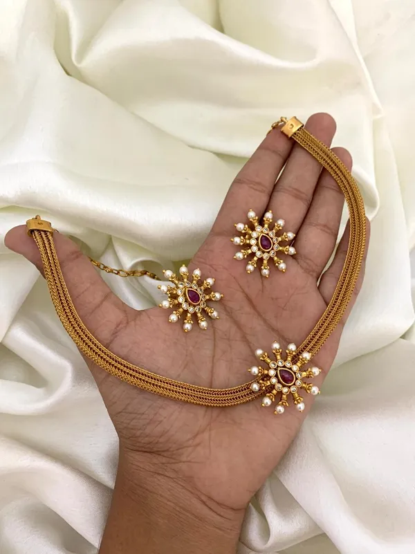Simple_&_Elegant_chain_style_Necklace_set
