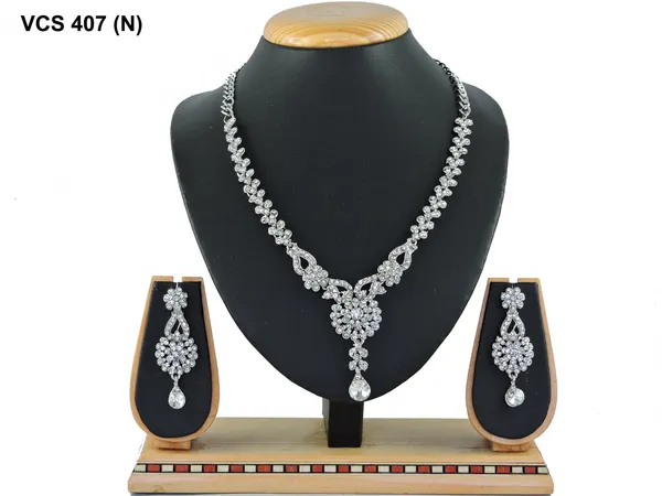Stone_Studded_Necklace_Set_For_Women_|_Designer_Jewelry_Set_with_Earring_|_White