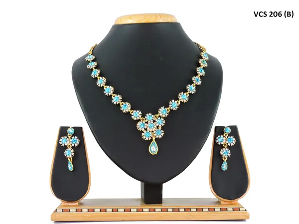 Alloy_Gold_Plated_Jewel_Set_|_Stone_Studded_Necklace_Set_For_Women_|_Sky_Blue_and_Gold