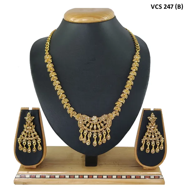 Alloy_Gold_Plated_Jewel_Set_|_Stone_Studded_Necklace_Set_For_Women_|_Gold