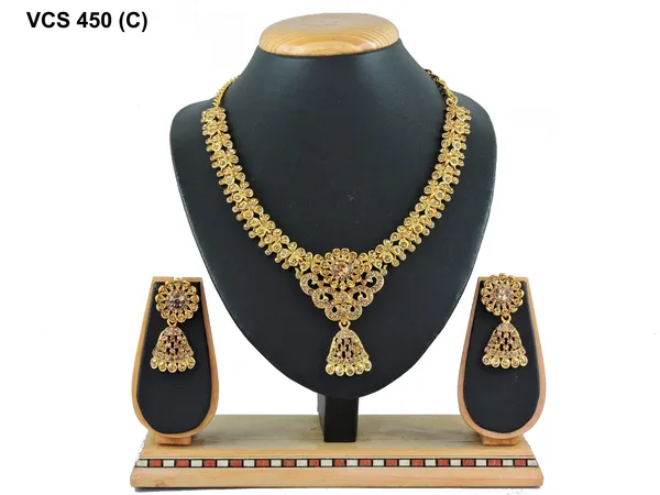 Alloy_Gold_Plated_Jewel_Set_|_Stone_Studded_Necklace_Set_For_Women_|_Gold