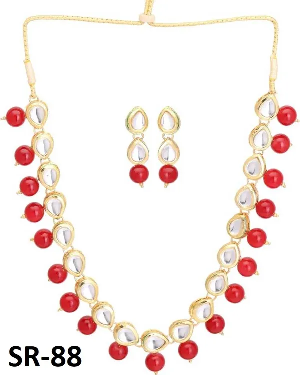 Single_Line_Kundan_Necklace_and_Earring_with_Meenakari_Work_for_Women__|_Red_and_Gold