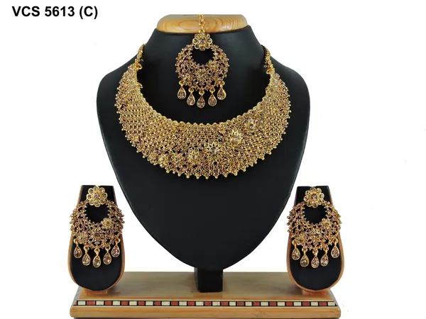 Alloy_Gold_Plated_Jewel_Set_|_Stone_Studded_Necklace_Set_For_Women_|_Gold