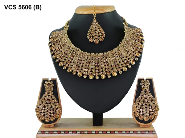 Alloy_Gold_Plated_Jewel_Set_|_Stone_Studded_Necklace_Set_For_Women_|_Gold