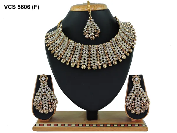 Alloy_Gold_Plated_Jewel_Set_|_Stone_Studded_Necklace_Set_For_Women_|_White_and_Gold