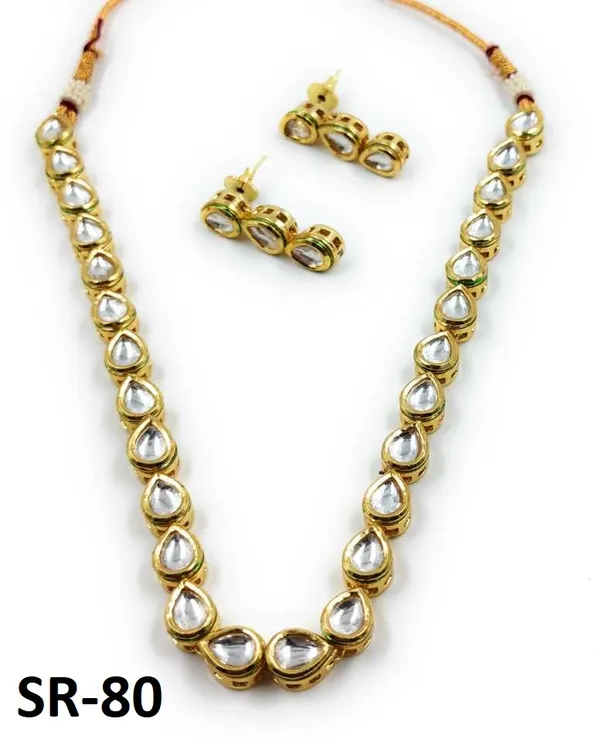 Single_Line_Kundan_Necklace_and_Earring_with_Meenakari_Work_for_Women__|_Gold
