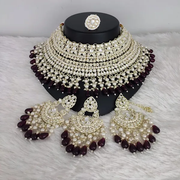 Allure_Colorful_Jewellery_Sets_DN855-_WINE