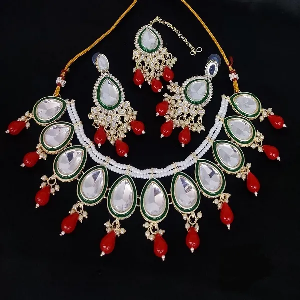 Padmawati Bangles Private Limited Twinkling Fancy Jewellery Sets TS01 Red Price in India Buy Padmawati Bangles Private Limited Twinkling Fancy