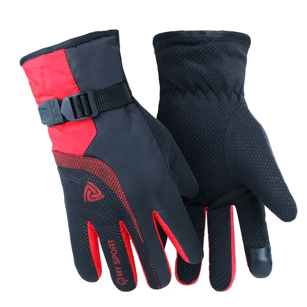 ZaySoo Zaysoo Full Finger Anti-Slip Gloves for Men and Women Riding Gloves  (Red) Price in India Buy ZaySoo Zaysoo Full Finger Anti-Slip Gloves for 
