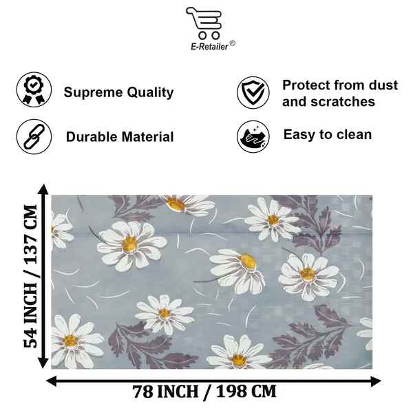 PVC_6_Seater_Dining_Table_Cover_With_Border_Lace_(Size-54x78_Inches,_Color-Gray)