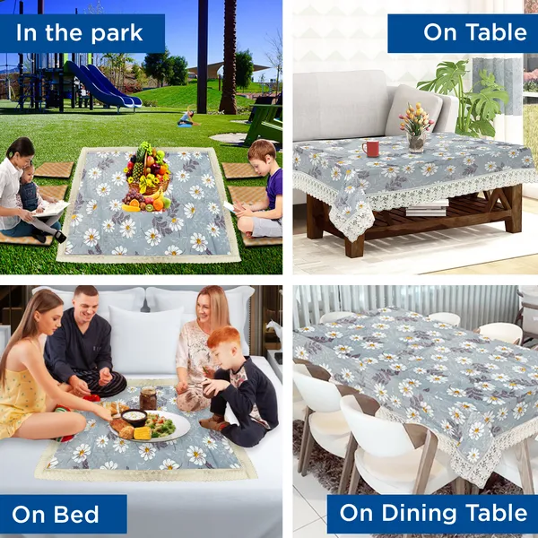 PVC_6_Seater_Dining_Table_Cover_With_Border_Lace_(Size-54x78_Inches,_Color-Gray)