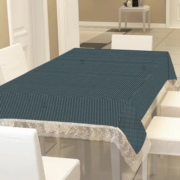 PVC_6_Seater_Dining_Table_Cover_With_Border_Lace_(Size-54x78_Inches,_Color-Black)