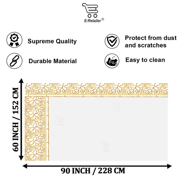 PVC_Transparent_6_Seater_Dining_Table_Cover_With_Golden_Border_Lace_(Size-54x78_Inches,_Color-Transparent)