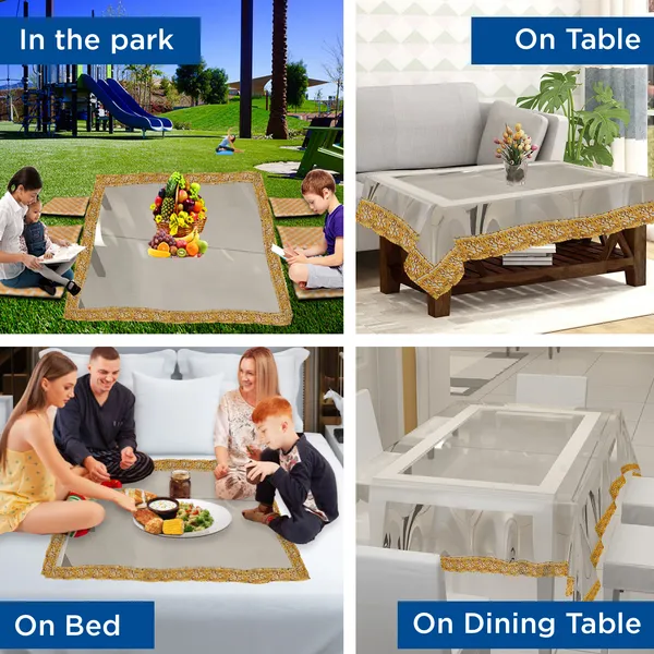 PVC_Transparent_6_Seater_Dining_Table_Cover_With_Golden_Border_Lace_(Size-54x78_Inches,_Color-Transparent)