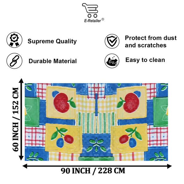 PVC_8_Seater_Dining_Table_Cover_With_Border_Lace_(Size-60x90_Inches,_Color-Blue)