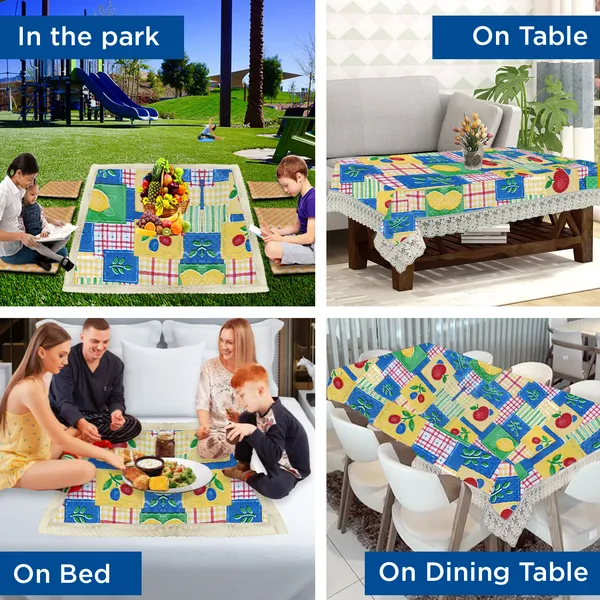 PVC_8_Seater_Dining_Table_Cover_With_Border_Lace_(Size-60x90_Inches,_Color-Blue)
