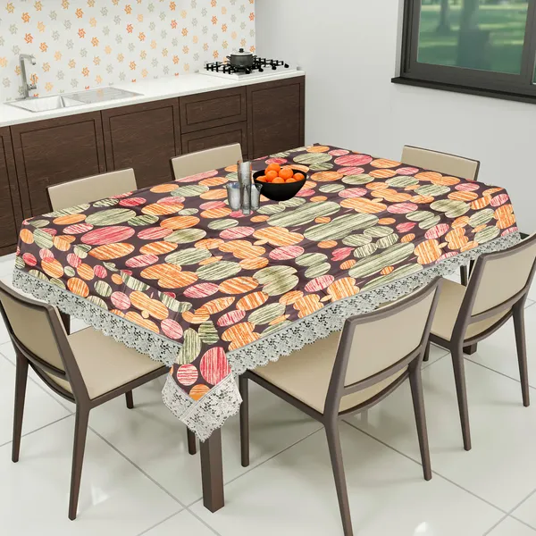 PVC_8_Seater_Dining_Table_Cover_With_Border_Lace_(Size-60x90_Inches,_Color-Circle_Multi)