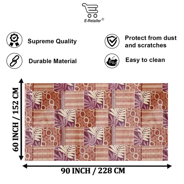 PVC_8_Seater_Dining_Table_Cover_With_Border_Lace_(Size-60x90_Inches,_Color-Maroon)