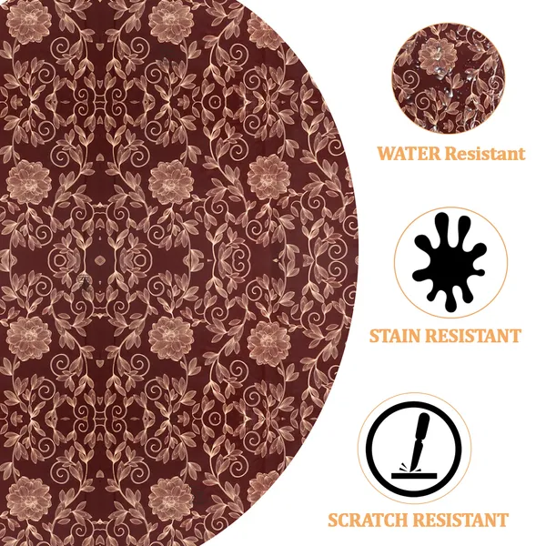 PVC_8_Seater_Dining_Table_Cover_With_Border_Lace_(Size-60x90_Inches,_Color-Brown)