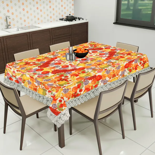 PVC_8_Seater_Dining_Table_Cover_With_Border_Lace_(Size-60x90_Inches,_Color-Multi)