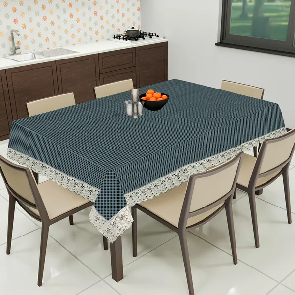 PVC_8_Seater_Dining_Table_Cover_With_Border_Lace_(Size-60x90_Inches,_Color-Black)