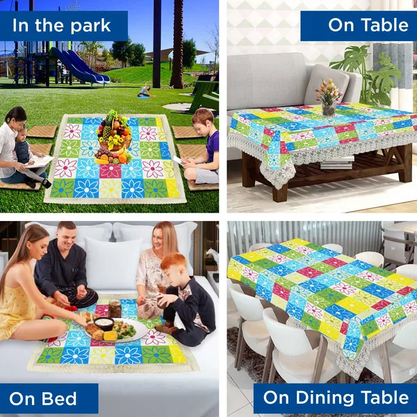 PVC_8_Seater_Dining_Table_Cover_With_Border_Lace_(Size-60x90_Inches,_Color-Multi)