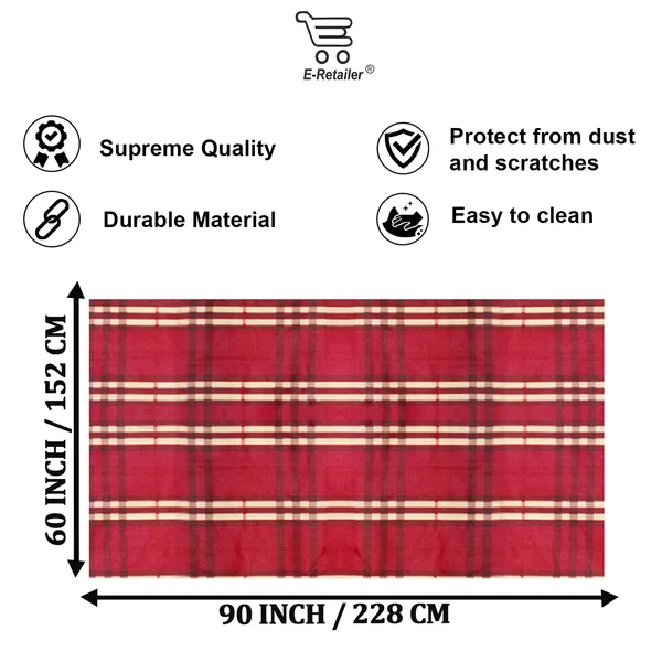 PVC_8_Seater_Dining_Table_Cover_With_Border_Lace_(Size-60x90_Inches,_Color-Red)