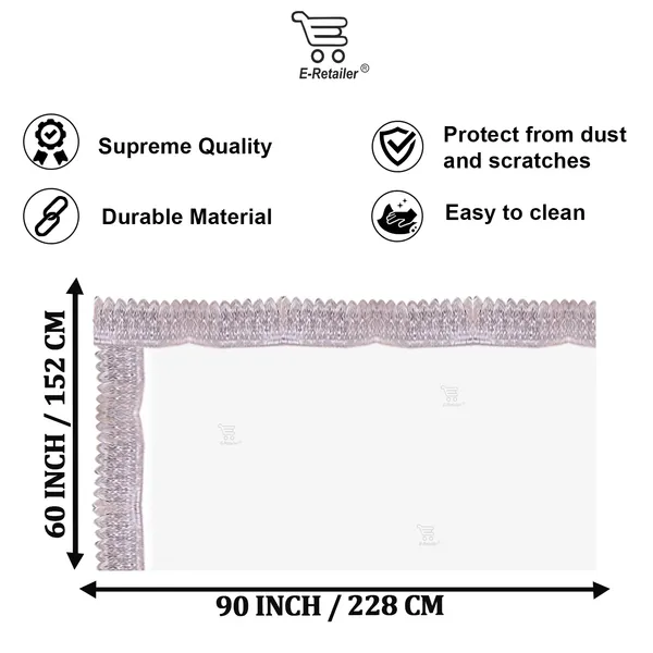 PVC_Transparent_8_Seater_Dining_Table_Cover_With_Small_Silver_Border_Lace_(Size-60x90_Inches,_Color-Transparent)