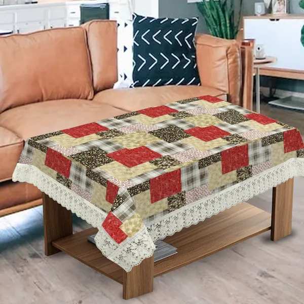 PVC_Center_Table_Cover_With_Border_Lace_(Size-40x60_Inches,_Color-Multi)