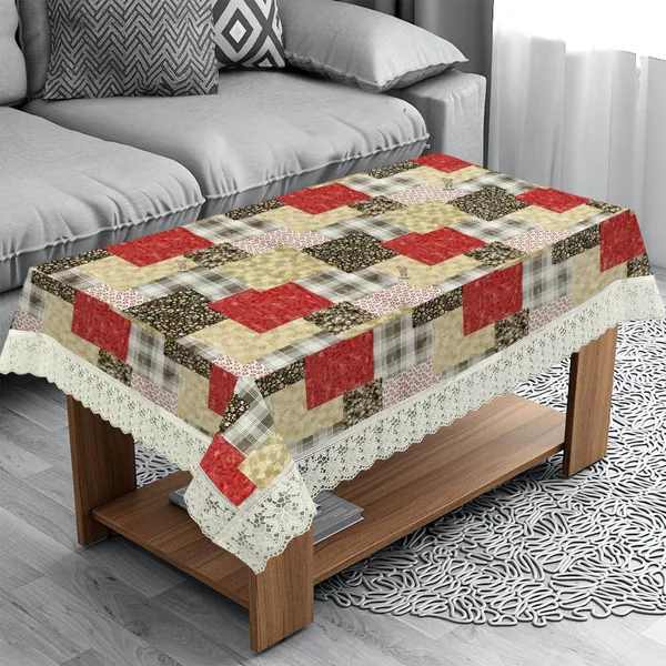 PVC_Center_Table_Cover_With_Border_Lace_(Size-40x60_Inches,_Color-Multi)